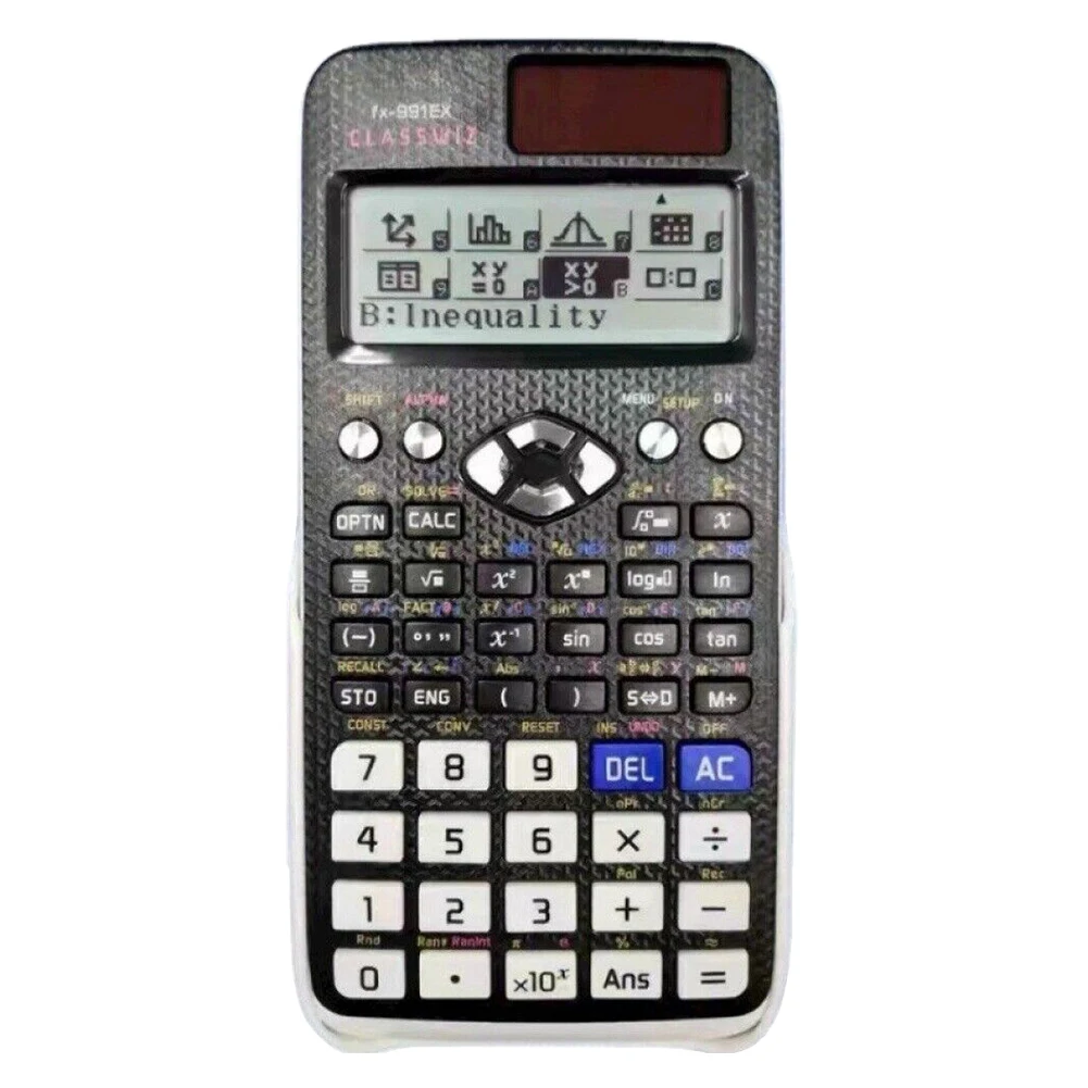 Multifunctional 991EX Scientific Calculator Original Digital Large Display 696 Functions Scientific Calculator for Math Test