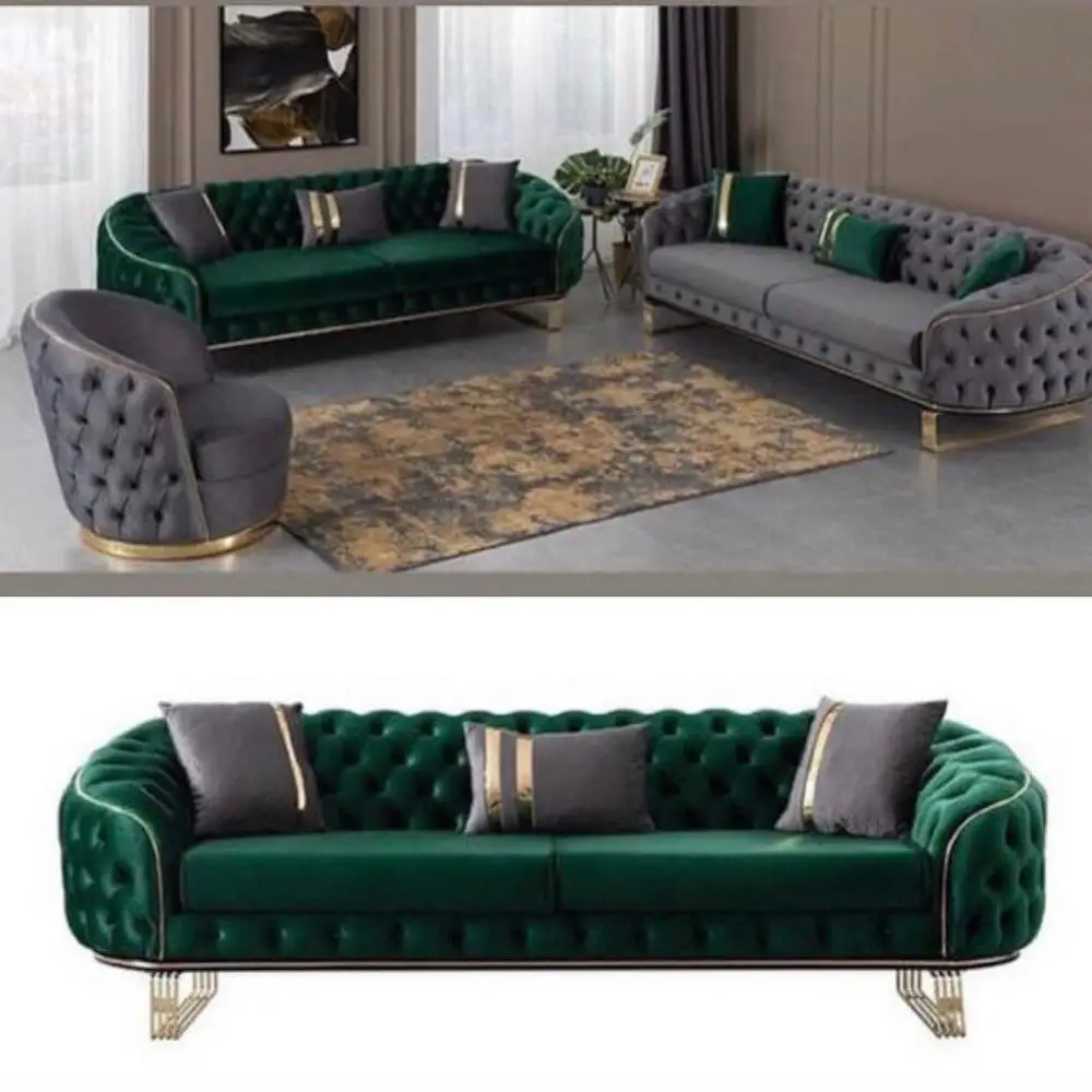 

LUXURY SOFA SETS LUXURY MODERN FURNITURE OTTOMAN STYLE BEST SELLER LIVING ROOM SETS LUXURY SOFA SET