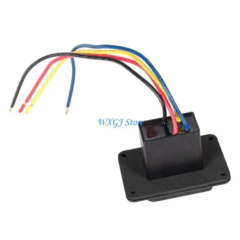 37JE Momentary Polarity Reverse Rockers สลับการควบคุมสวิทช์มอเตอร์ขึ้นลงย้อนกลับ (ON) Off (ON) สวิทช์