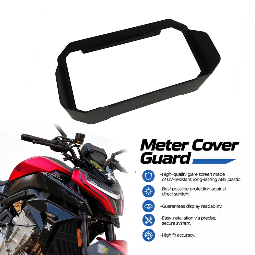 For CFMOTO 450MT Motorcycle Cover Protection for 450 MT 450NK 2024-2026 700MT ADV 2025 Carbon Black Sun Visor Instrument Hat