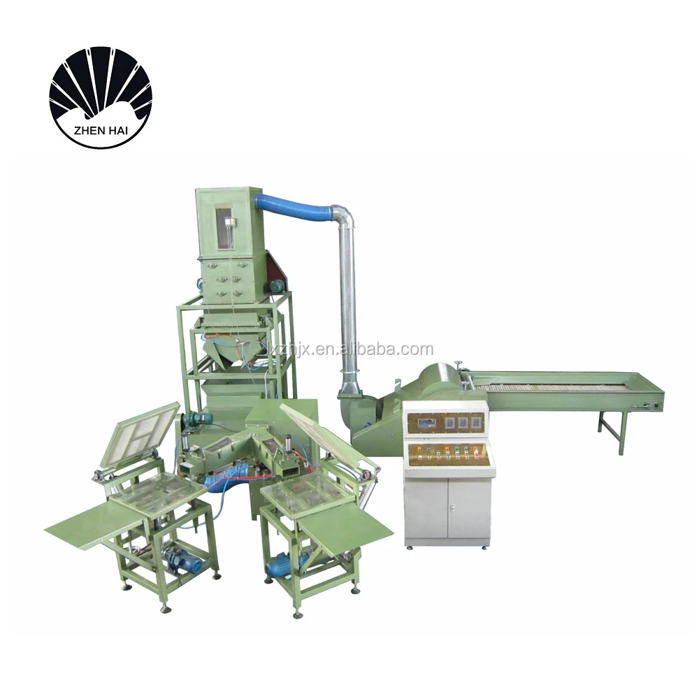 Automatic Home Textile Products Polyester Fiber Stuffed Toy Cotton Filler Cushion Pillow Stuffing Filling Machine