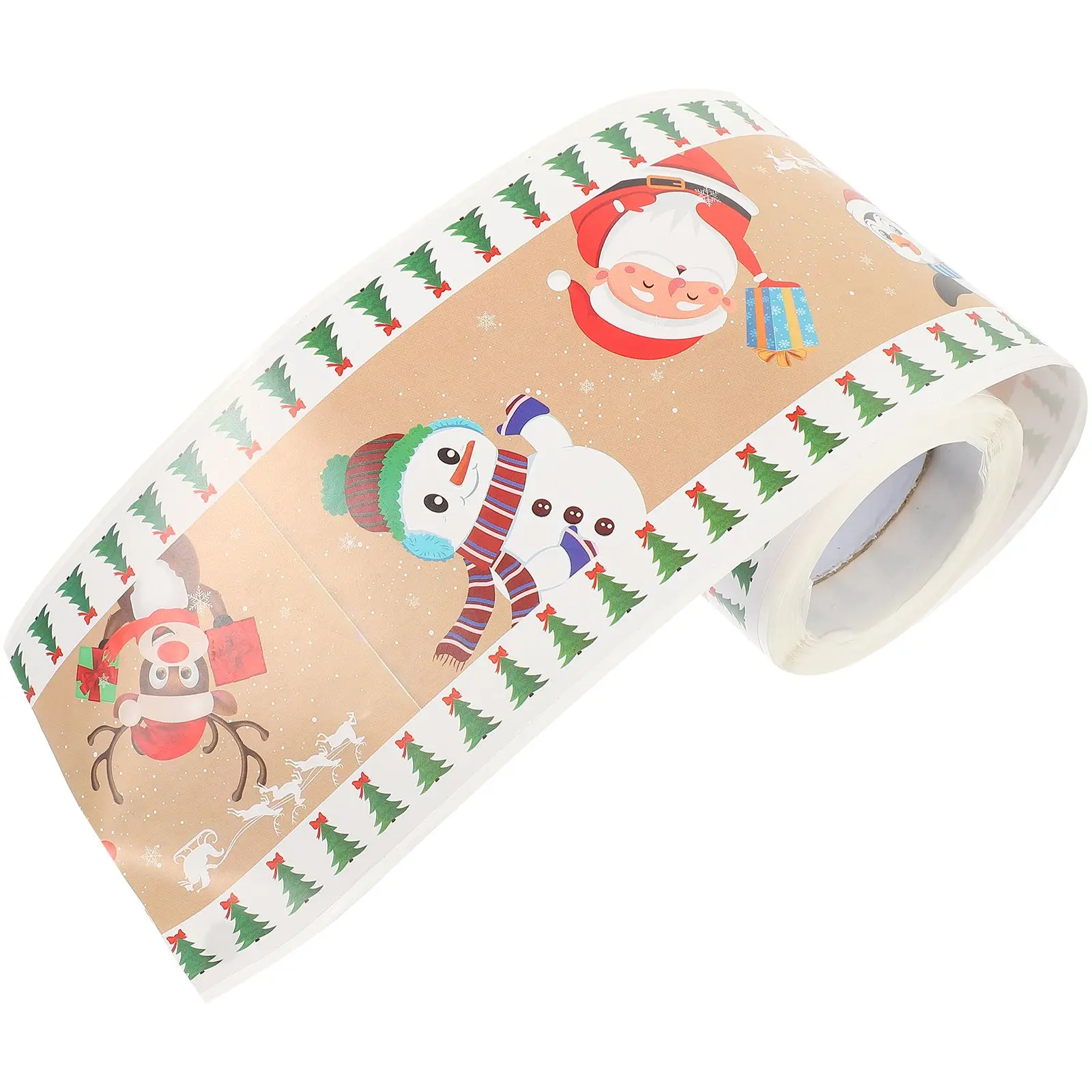 Chalkboard Wall Sticker Stickers Border Cartoon Christmas Paper Wear-resistant Bulletin Copper Plate Primary School Removable