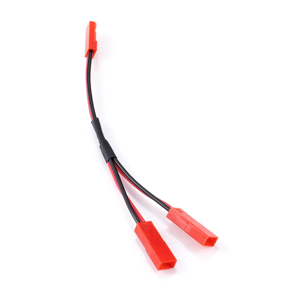 MIBIDAO JST/JR 1 to 2 RC Servo Extension Cable Wire 120/175mm for RC Models Car Aircraft Servo Parts
