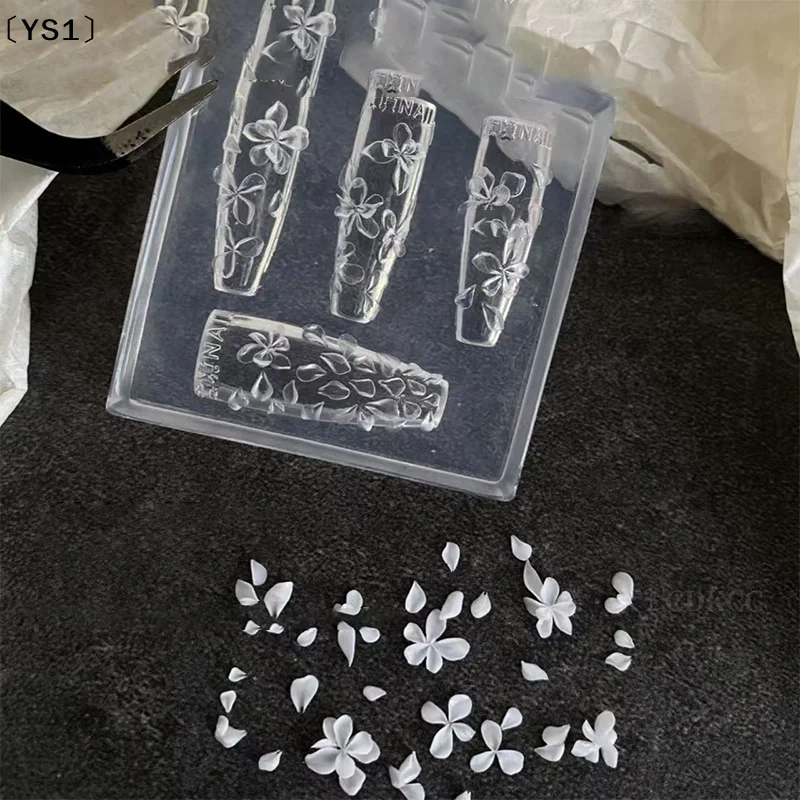 3D-формы для ногтей в виде цве – обзор и цена Resin Art Templates Free