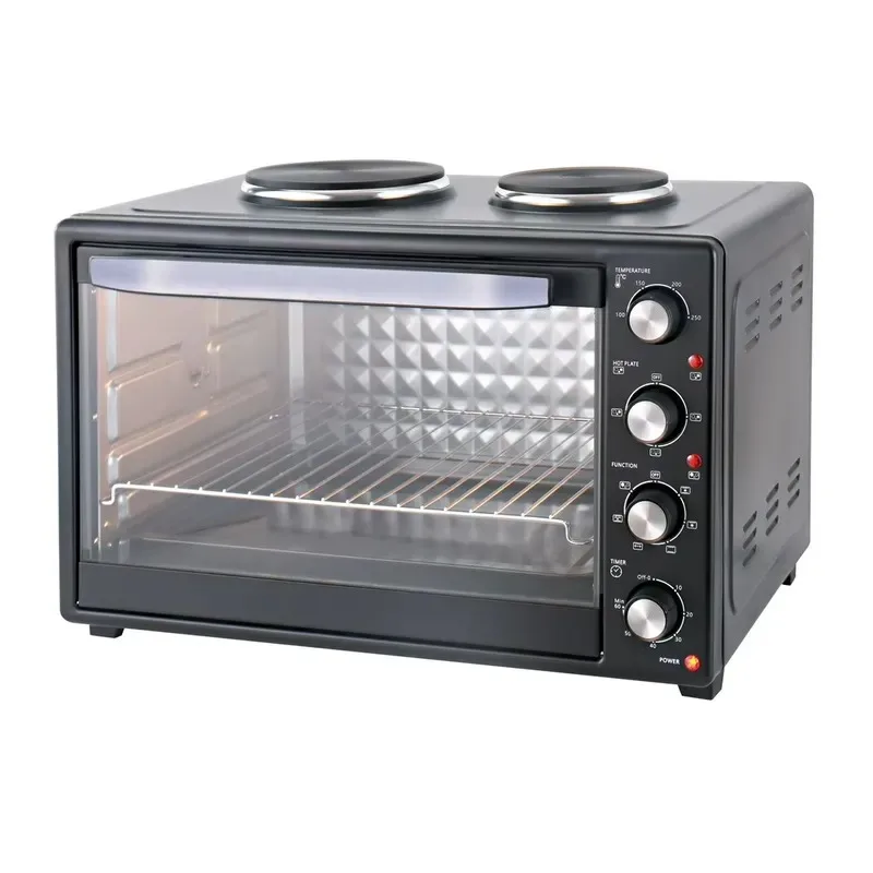 45L Large Capacity Multifunctional Household Oven Toaster Microwave High Power Multi-layer Kitchen Appliance Portable