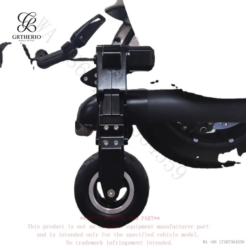 For Touring Indian BMW K1600 GTL Chrome Steel Rear Motorcycle Landing Gear Auxiliary Stabilizer Training Wheels Frame Par