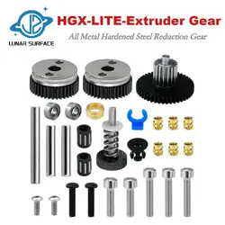 LS-3D Printer Parts HGX-LITE-Extruder Gear All Metal Hardened Steel Reduction Gear Extruder For CR-10/10S/Ender-3/3 V2 Series