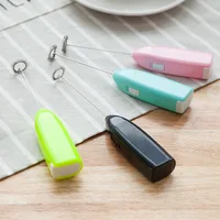 Électrique Oeuf Batteur Mousseur À Lait Pour Café Ménage Cuisine Mini En Acier Inoxydable Café Lait Thé Mélangeur 4