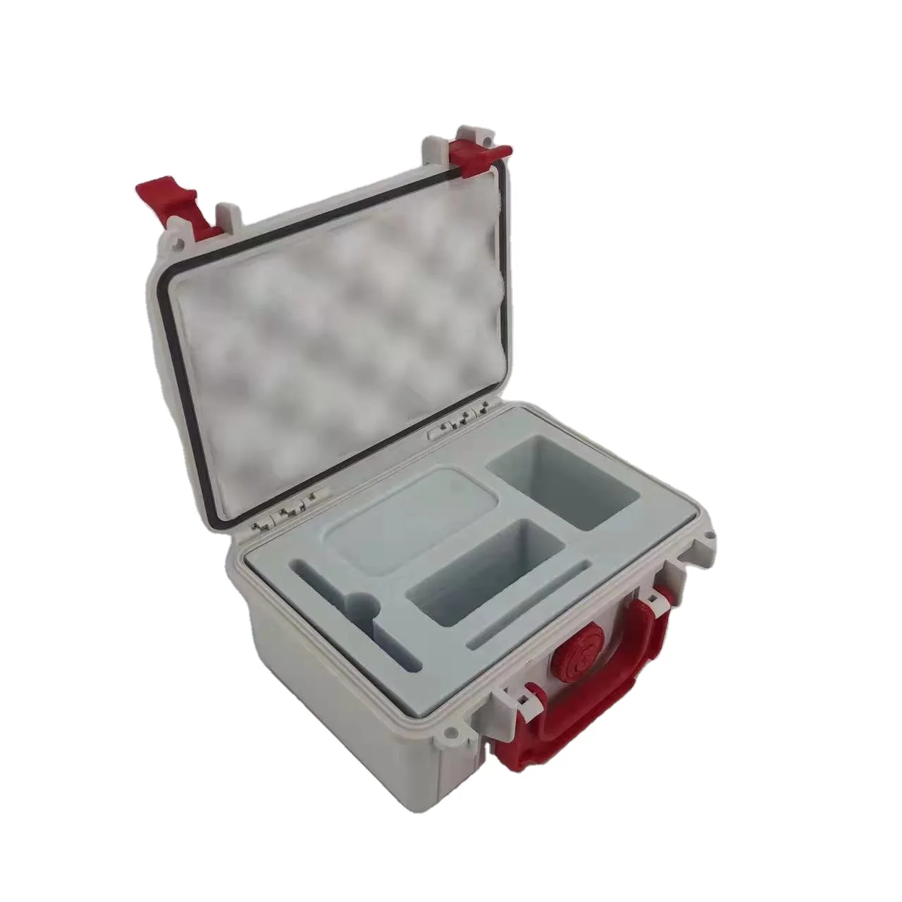 

DPC018 Luxury Gift Organizer Display Storage Case Watch Box White Watch case With White EVA/Insert