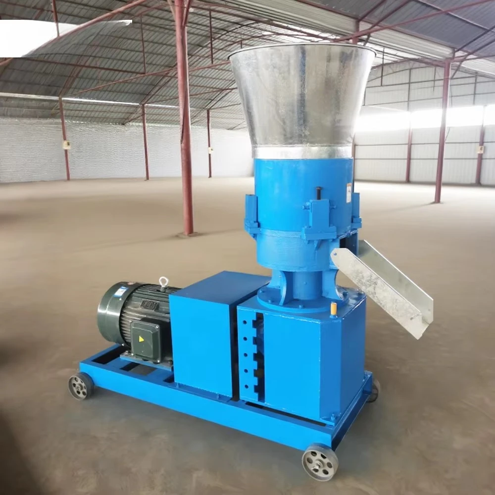 Robust New Animal Feed Pellet Machine Electric/Diesel Engine Options 200kg/h Capacity for Starter Feed Business Small Farm