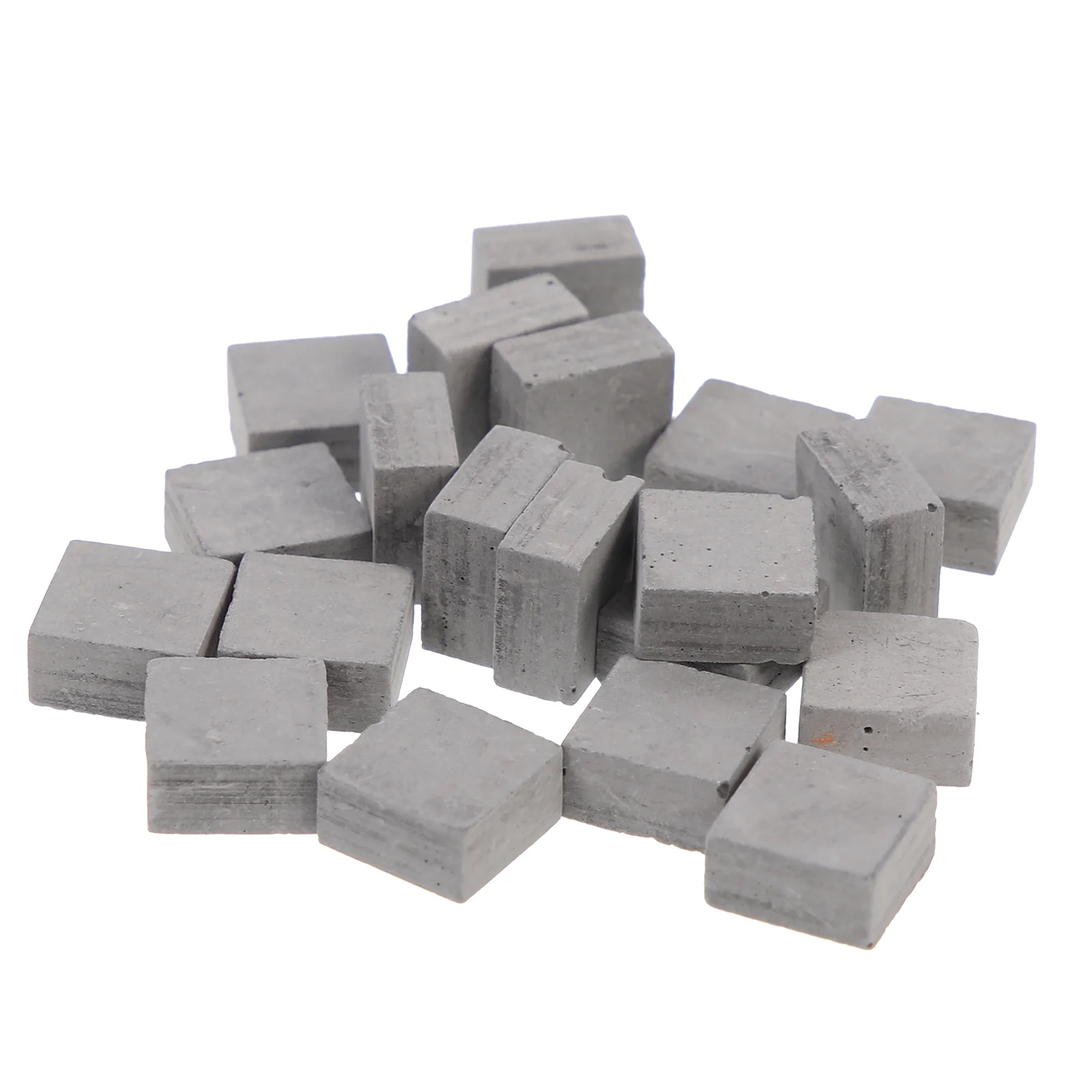 

20 Pcs Bulk Simulated Bricks Mini Toys Miniature Buildings Clay Miniatures Micro Landscape Decor