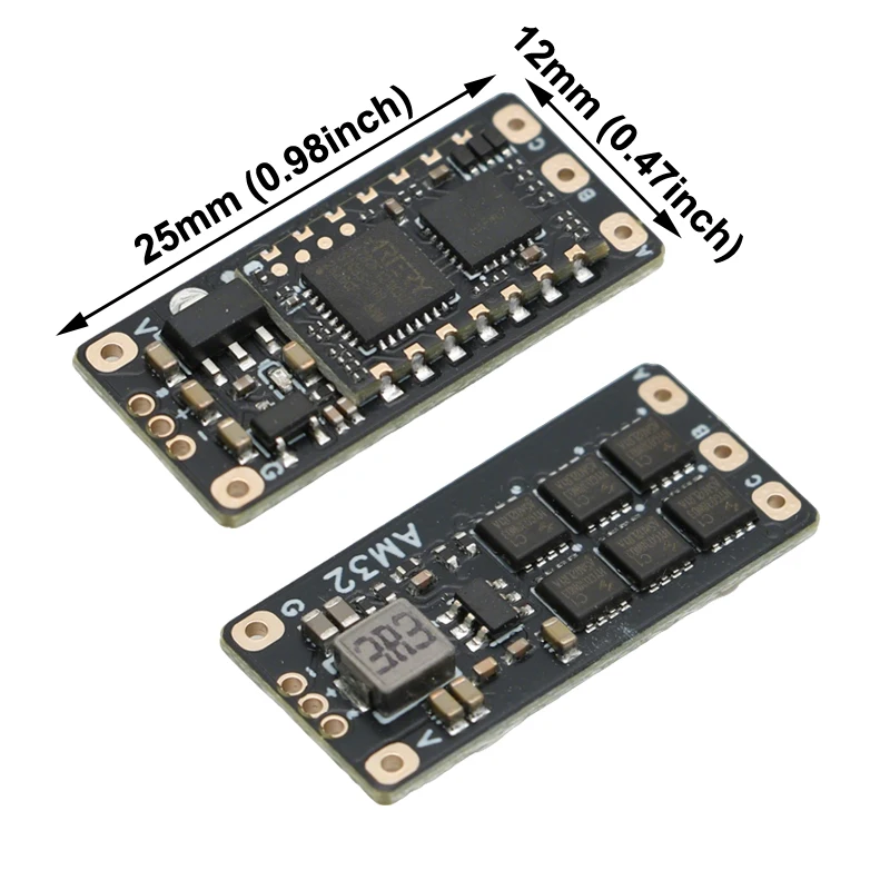 1PCS 2-4S 30A/2-6S 65A AM32 ESC AT32 Controllo Principale w Modulo BEC Integrato Supporto PWM/DSHOT/Sine per RWD Crawler Auto Da Corsa deriva