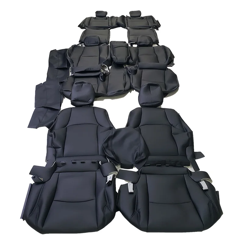 

Full set upgrade accessories car leather car seat covers for Toyota land cruiser prado 150 LC150 LC120 prado 120