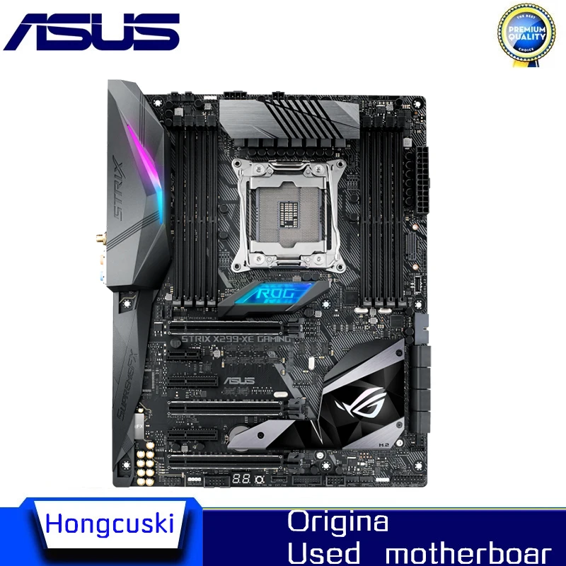 

Used For Asus ROG STRIX X299-XE GAMING Original Desktop Intel X299 DDR4 Motherboard LGA LGA 2066 USB3.0 M.2 SATA3