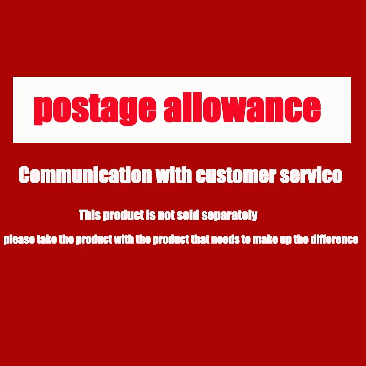 

Via Link For Shipping Fee/resend/price Difference/sample Etc.