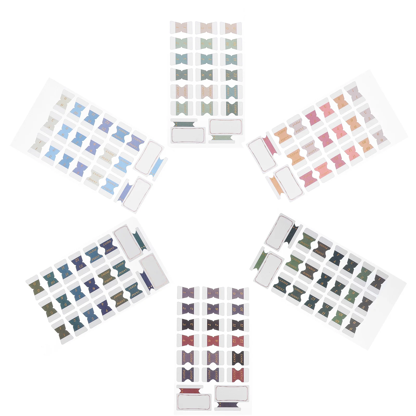 

Colorful Sticky Tabs Page Markers Vintage Book Reading Note Labels For School Office Home Bookmark Sticky Tabs Annotation