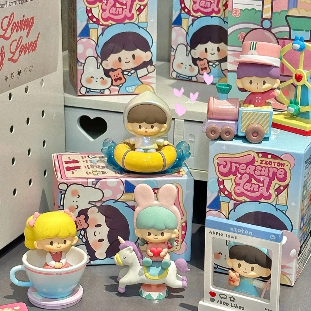 

ZZoton Hidden Paradise Series Blind Box Surprise Gift Decoration Ornament Pop Mystery Box Toy Anime Character Model Fashion Cute