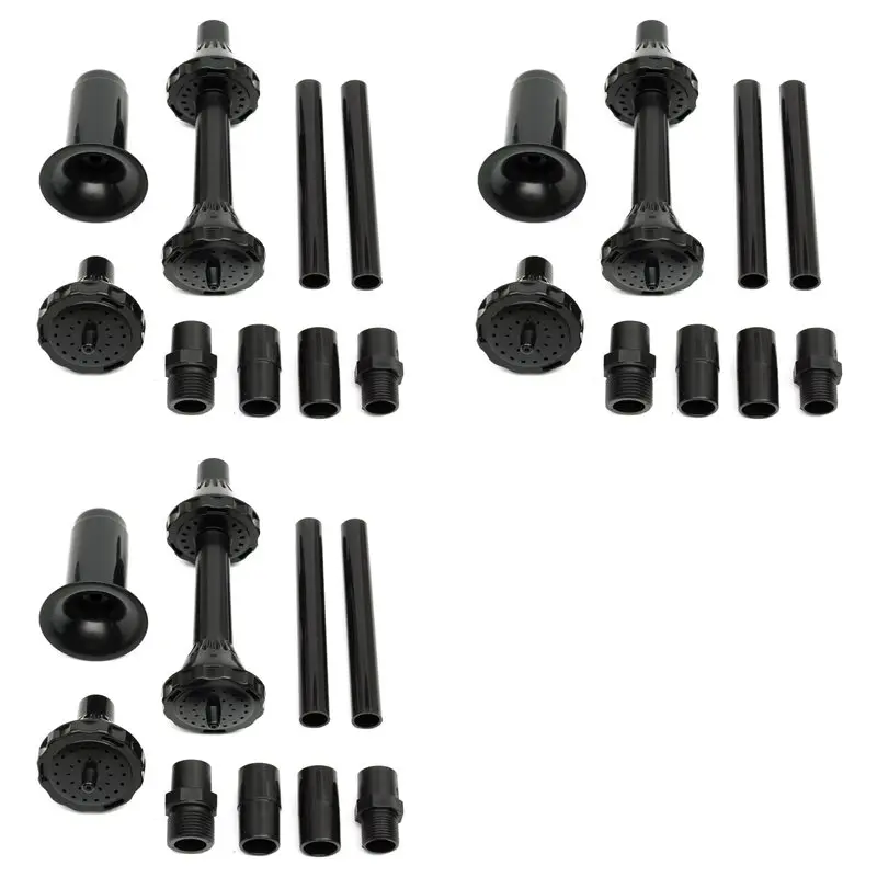 27Pcs Small Fountain Nozzle Kit Water Fountain Nozzle Heads For Pond Fountain Submersible Pump Pool-AT36