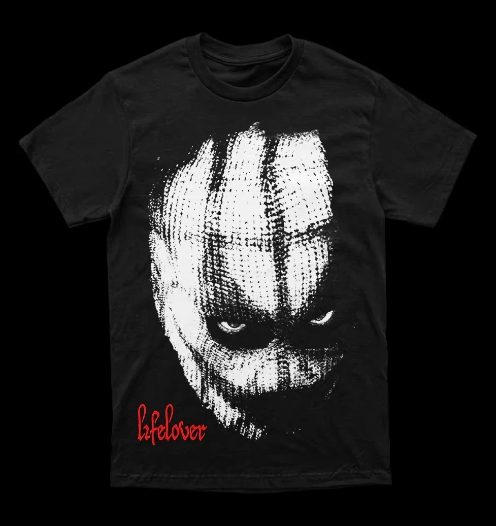 Lifelover Y2K Vintage Punk Loose Street Harajuku Rock Print Reine Baumwolle Kurzarm Mode Bequemes Damen- und Herren-T-Shirt – Detail 5