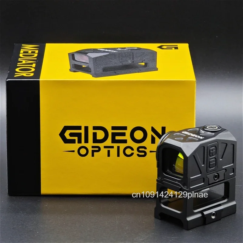 Gideon Optics Mediator Red Dot Multi-Reticle Sight 16mm Reflex Sight for Hunting