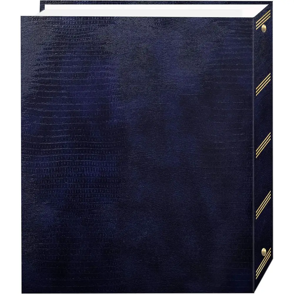 3-Ring Photo Album, 100 Pages, Navy Blue
