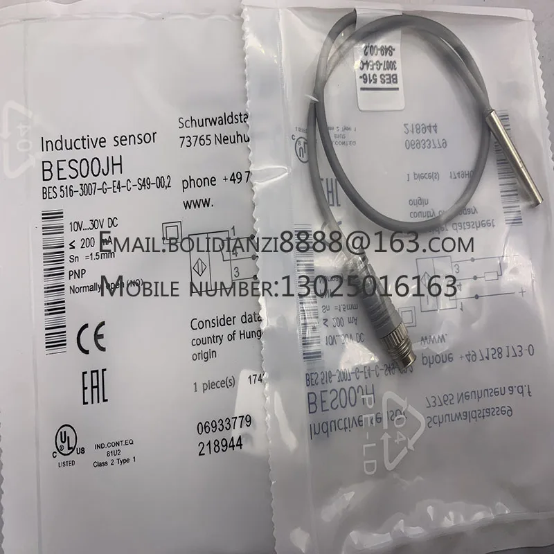 New proximity switch sensor BES00JJ BES 516-3007-G-E4-C-S49-00,3