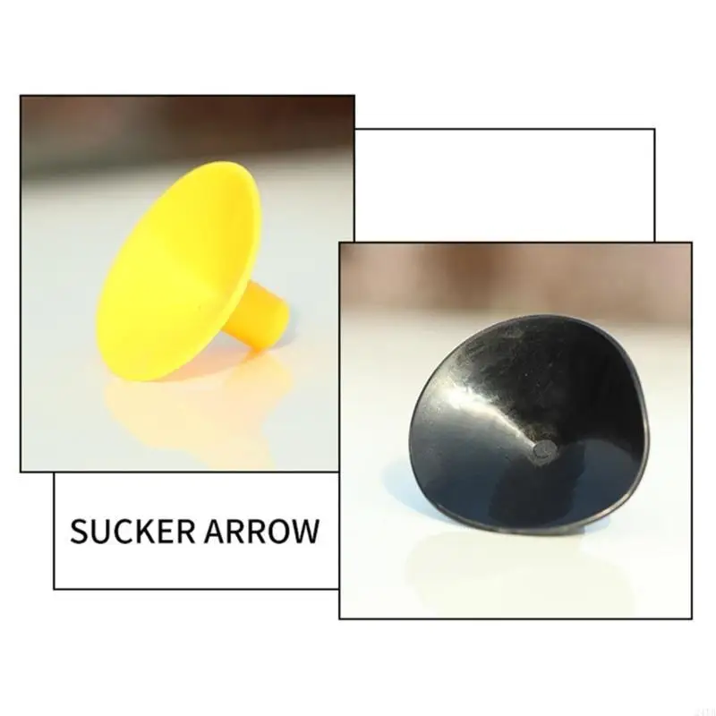 10Pcs Rubber Sucker Arrows Suction Cup Arrowheads  Bows and Arrows Sucker 