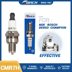 1PCS Ordinary Spark Plug Torch CMR7H Replace for Candle 3066/CMR7H Champion 965/RZ7C RZ7CT10 Brisk TR14C TR14S Autolite 4194