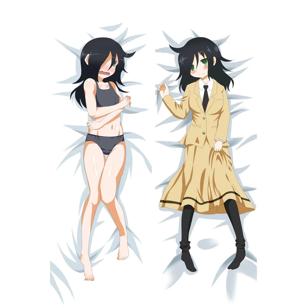 

Anime WataMote Tomoko Kuroki Dakimakura Hugging Body Pillow Case Home Bedding Throw Pillow Cover