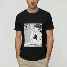 Psycho-Pass Anime T-shirt Vintage Washed Y2K Aesthetic Unisex Oversized Short Sleeve Summer Cotton Retro Streetwear Hot Sale