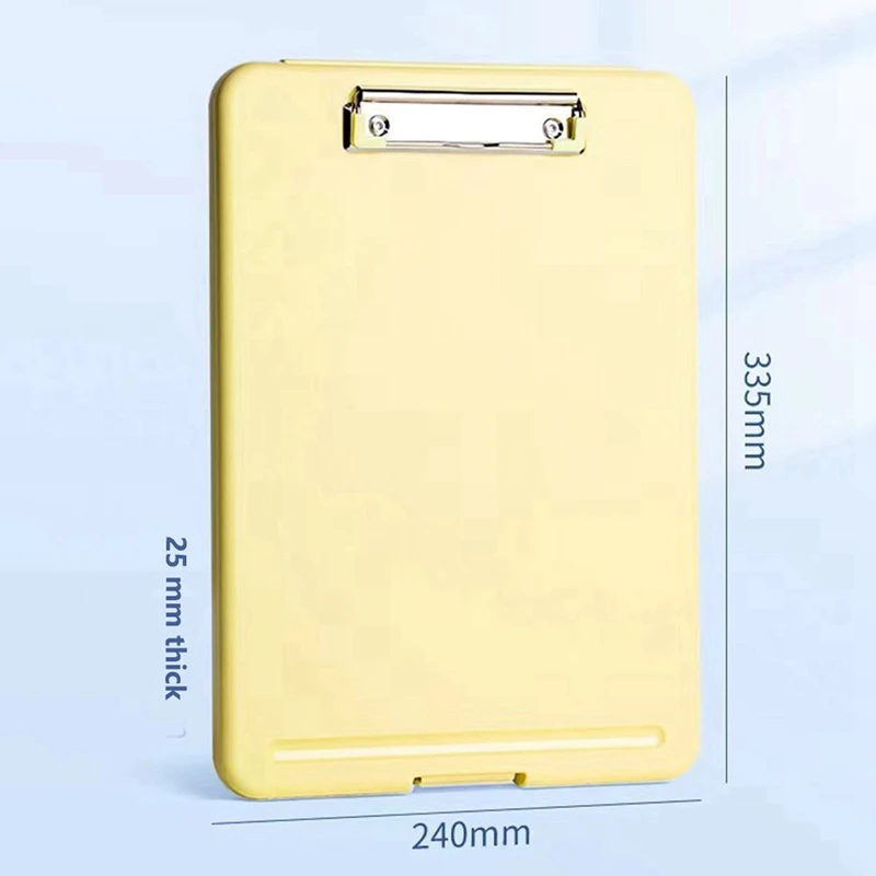 Multifunctional File Box Folder File Multi-Function File Box A4 Writing Board Sticky Note Splint