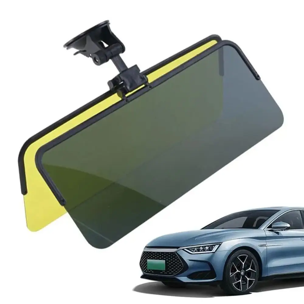 Anti Sunlight Car Auto Sun Visor Sunshade UV Blocked Car Visor Extender Fold Flip Fashion Sun Blocker Panel Car Interior Mirrors