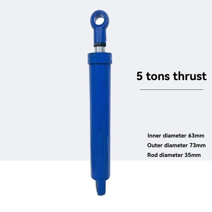 Hydraulic Cylinder Oil Top 5 Tons 63 Bore Two-way Hydraulic Cylinder Engineering Pump Station Power Unit Small Cylinder