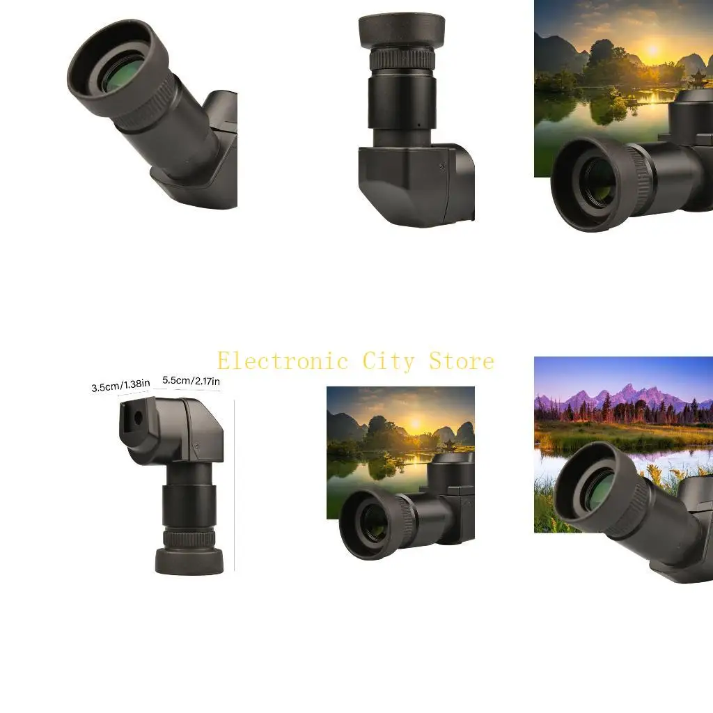 

Фотография ViewFinder 1.250x 2,50x Ручное увеличение с 10шт -адаптером HU8D