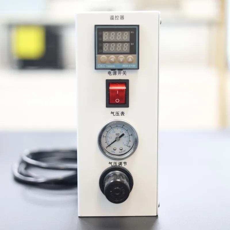 220V Electronic Industry Desktop Automatic PUR 30ML Hot Melt Glue Dispenser Hot Melt Adhesive Heating Nozzle 5