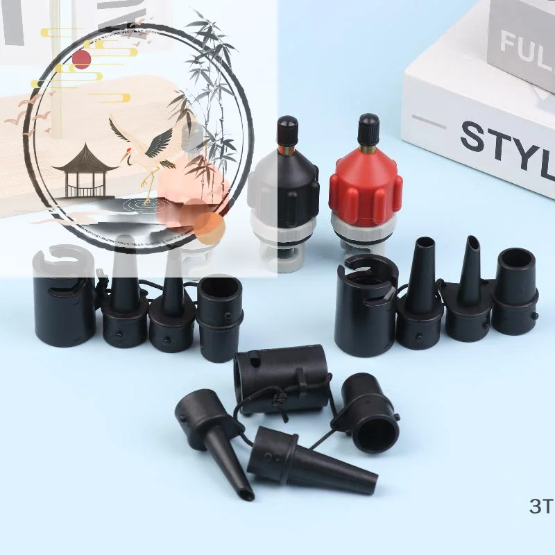 Air Valve Adaptor For SUP Board Inflatable Pump Adapter Paddle Boat Kayak Air Valve Pump Tire Air Connector Combo Kit