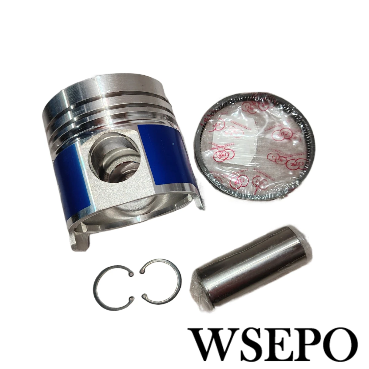 Piston Kit with Rings and Circlip Set for ZS1105 Direct Injection 4 Stroke Small Water Cooled Diesel Engine