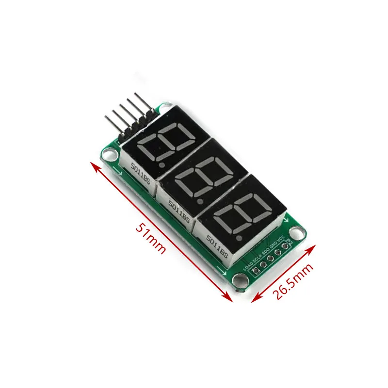 74HC595 2/3/4 цифры, 2-сегментный цифровой трубчатый дисплей, модуль статического привода, можно бесшовное подключить серии с 0,5 дюйма