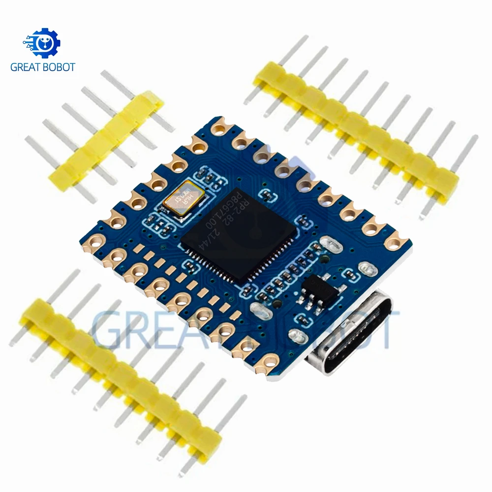 RP2040‑Zero RP2040 Development Board, Dual‑Core Cortex‑M0+ 2MB Flash Microcontroller for Raspberry Pi PICO