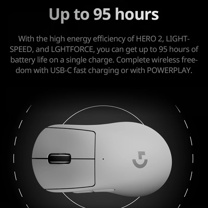 لوجيتك G PRO X SUPERLIGHT 2 DEX ماوس ألعاب لاسلكي GPW 4 ماوس ألعاب الكمبيوتر