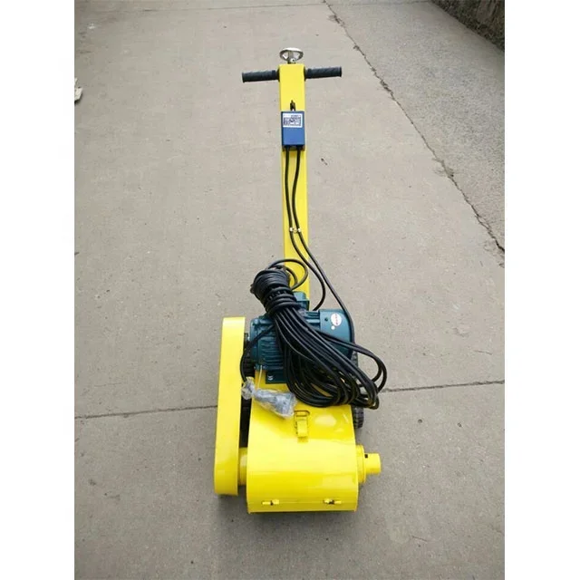 Hand push electric rust remover 2.2kw ship deck special descaling machine Grinding machinery