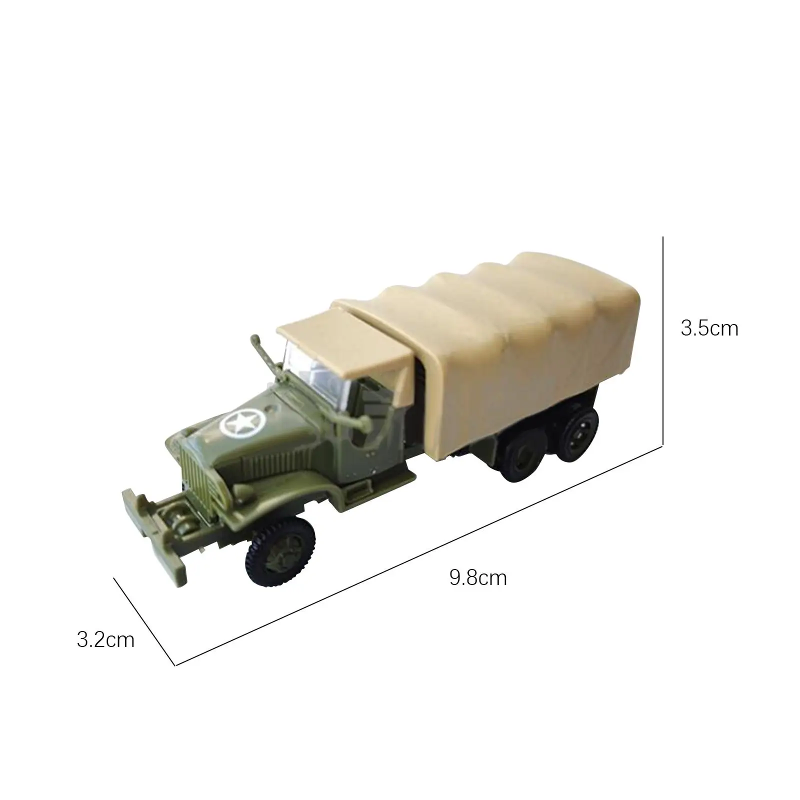 1/72 zestawy modeli ciężarówek DIY montaż samochodu, wystrój domu, miniaturowe zestawy modeli budynków Puzzle do zabawek edukacyjnych