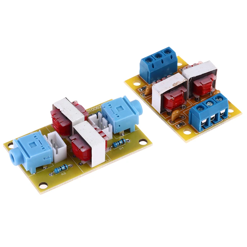 2 Styles Audio Stereo Isolator Eliminate Current Sound Interference Filter Ground Loop Suppressor Noise Isolation Module No Hum