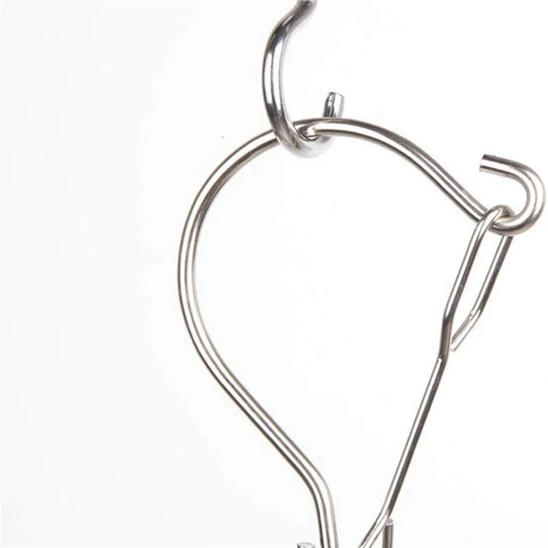 HHTL 3X Sock Drying Racks Laundry Drip Hanger Rectangle With 30Pcs Pegs Indoor Outdoor Clothesline Hanging