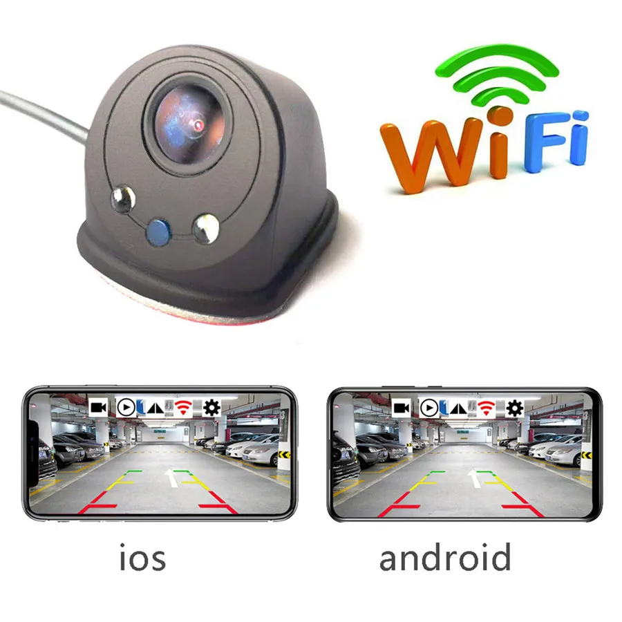 USB wifi Front Side view Camera For Car right monitoring by Phone control