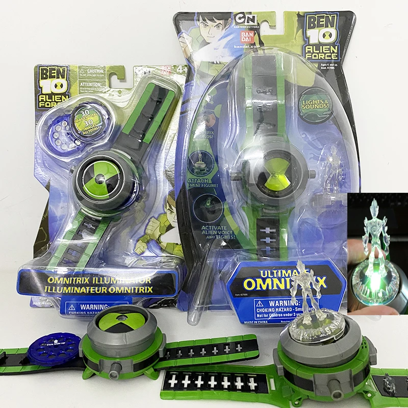 Ben10 Omnitrix ساعة لعبة اليابان العارض نمط ساعة DAI حقيقية الساعات بن عشرة عمل نموذج لجسم لعبة دمية الأطفال هدية