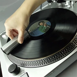 Prefessional Anti-Static for LP Vinyl Record Cleaner Brush Turntable Dust Remover Carbon Fiber Brush Cleaner for CD