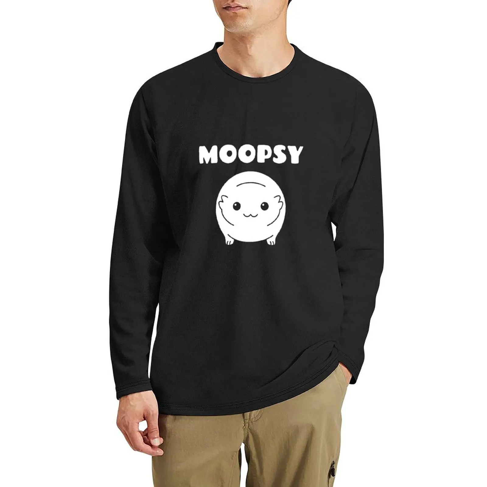 

Moopsy Long T-Shirt sweat shirt plus size tops kawaii clothes graphics t shirt mens funny t shirts