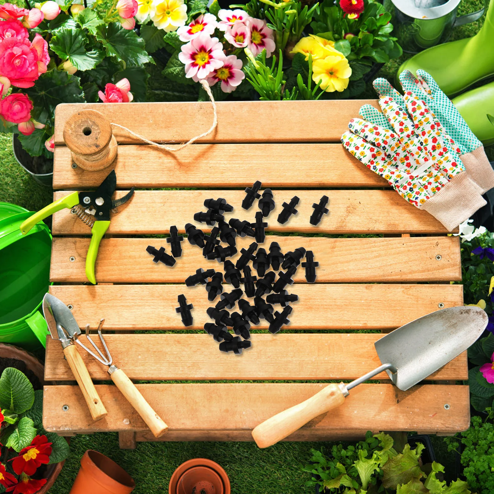 

150Pcs Drip Irrigation Plugs High Quality Durable Garden Tube Plug Irrigation Stopper for Lawn Supplies Home Agricultural Use