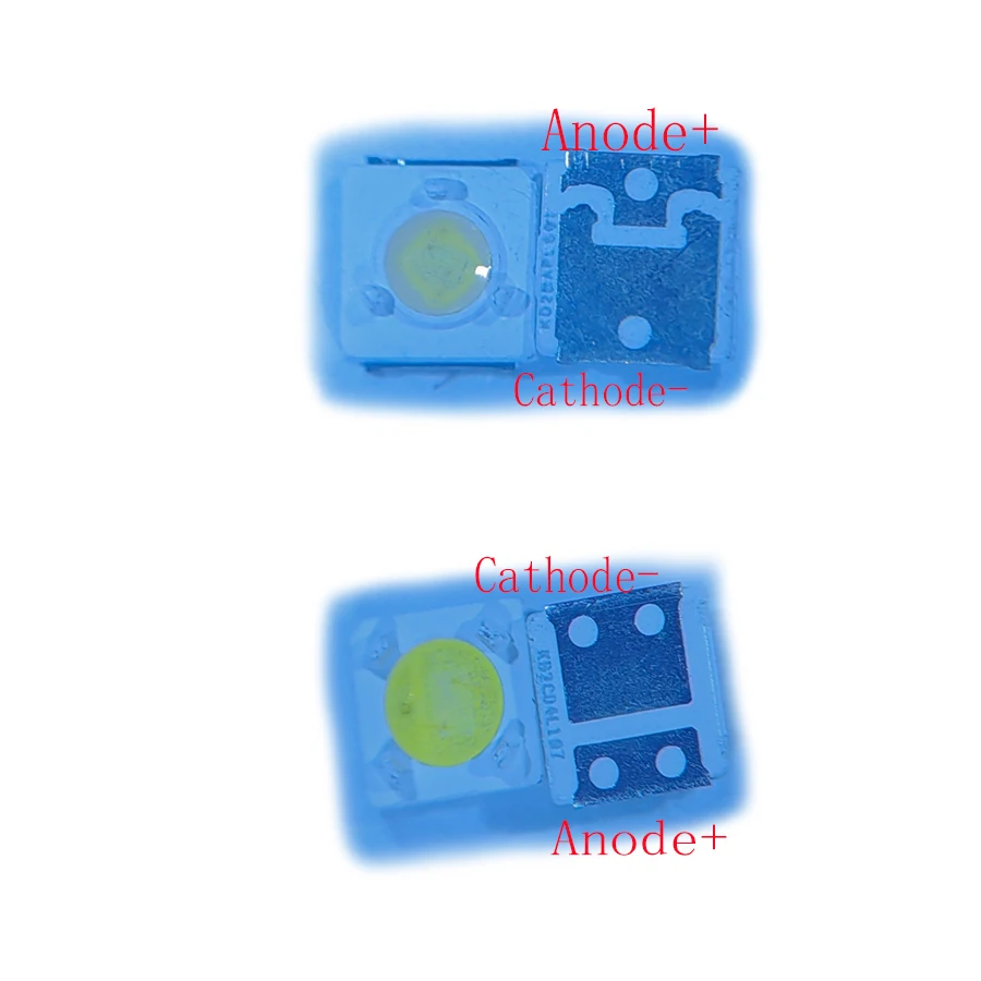 

100 шт./400 шт. SMD LED 3535 3V холодный белый свет 1W 3,5*3,5*0,8 мм для подсветки телевизоров